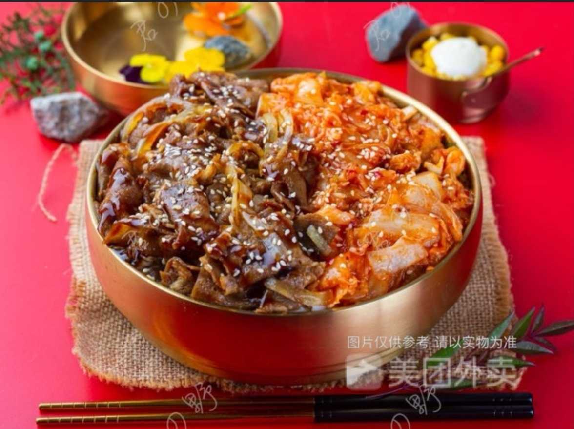 【油而不腻】泡菜拼肥牛丼饭