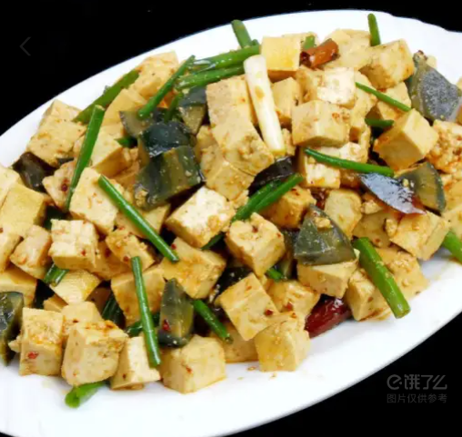 皮蛋豆腐