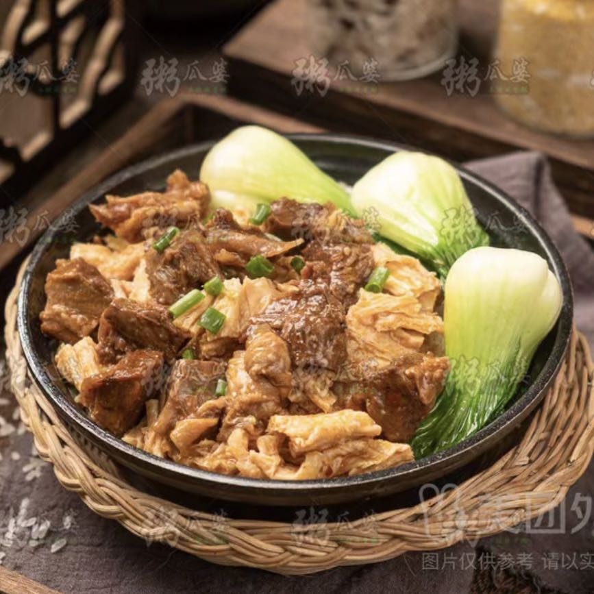 ❤️腐竹焖牛肉煲仔饭