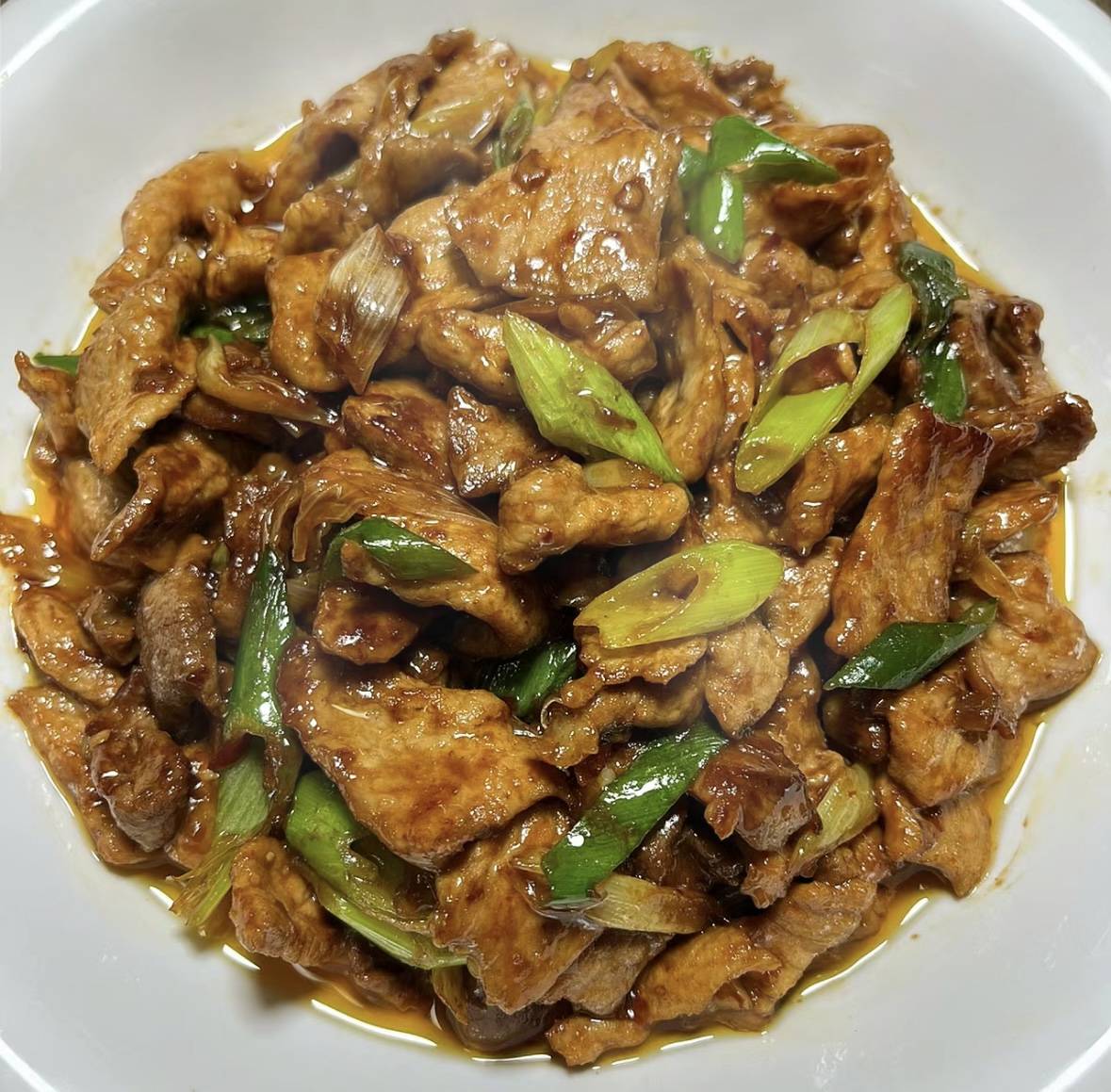 葱爆肉