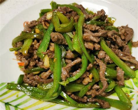 青椒炒牛肉