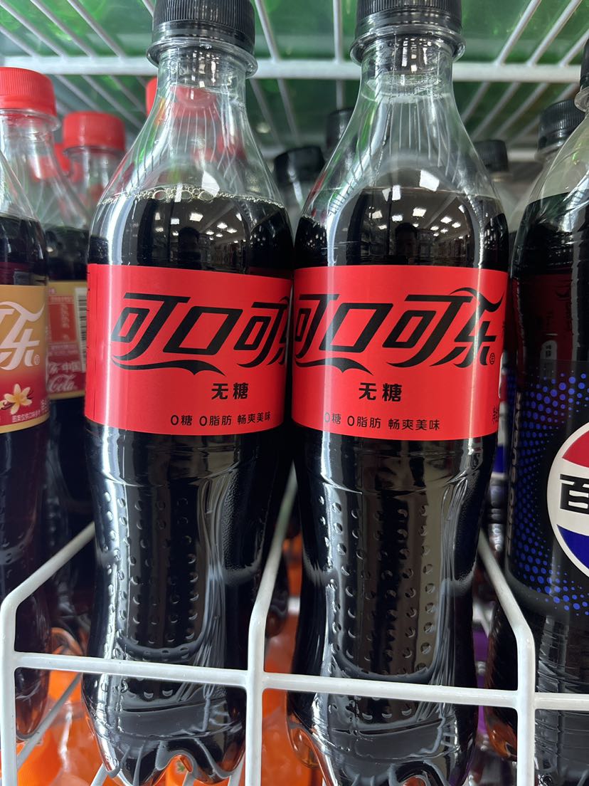 无糖可口可乐500ml