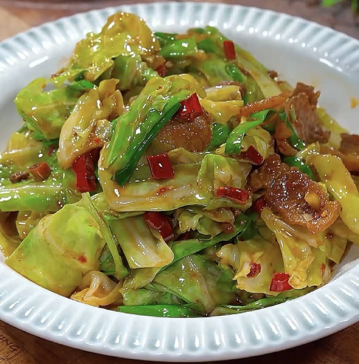 干锅手撕包菜