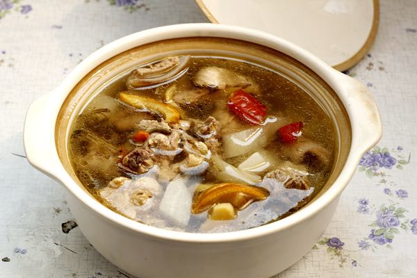 鸭脚草老鸭汤
