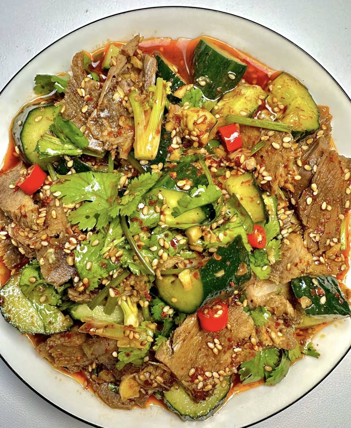 凉拌猪头肉
