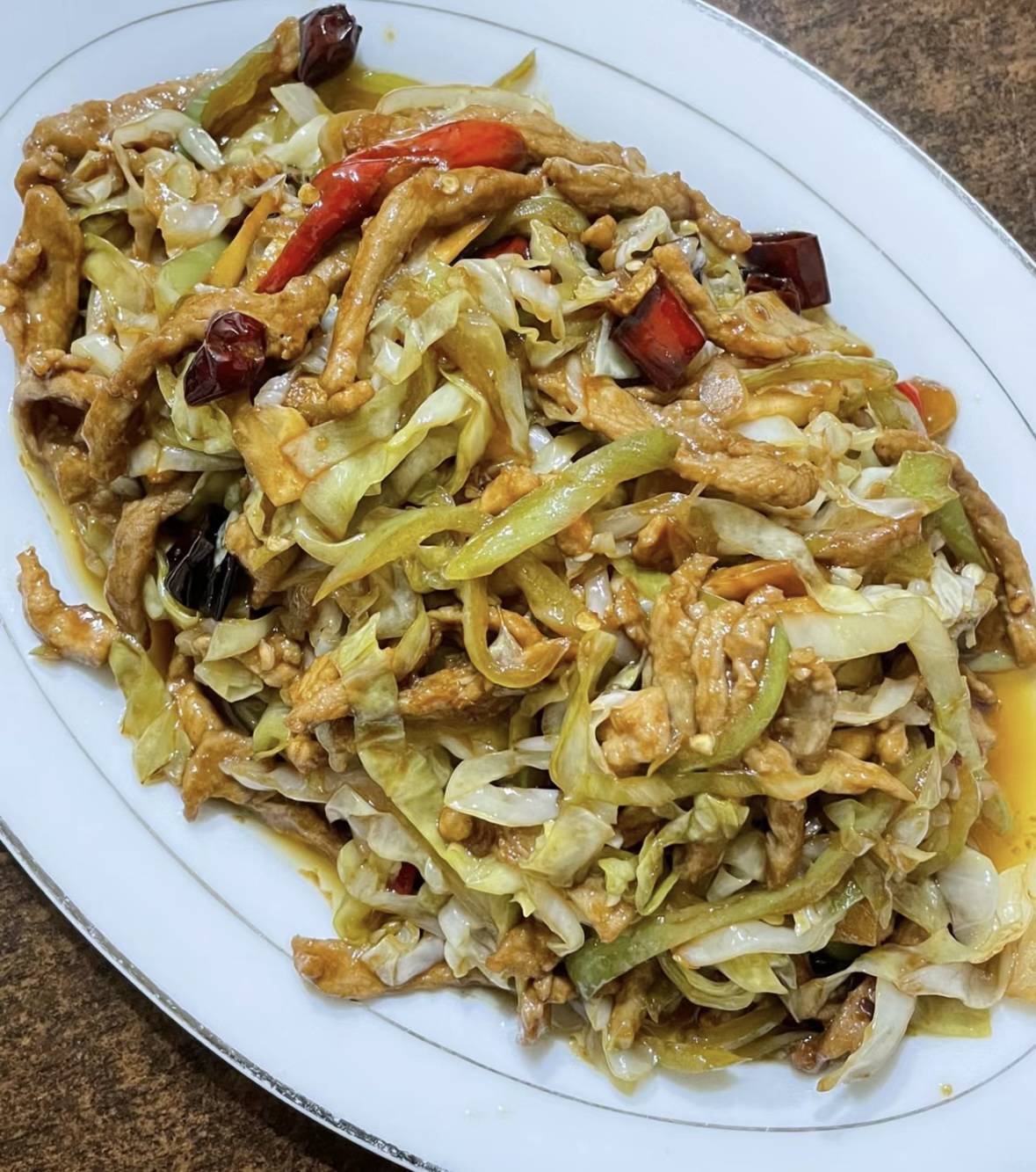 泡菜肉丝
