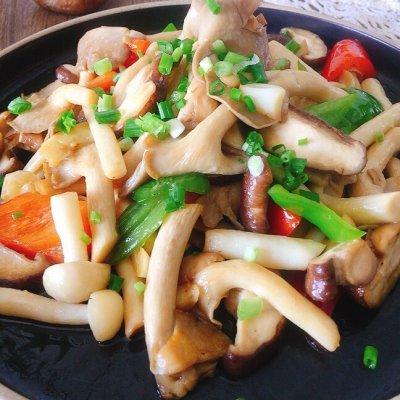 爆炒平菇