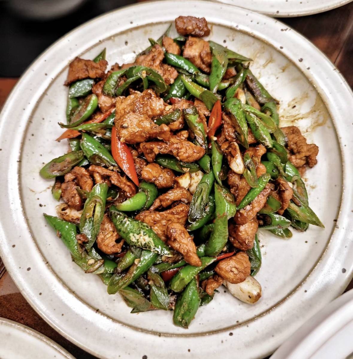 杭椒肉柳
