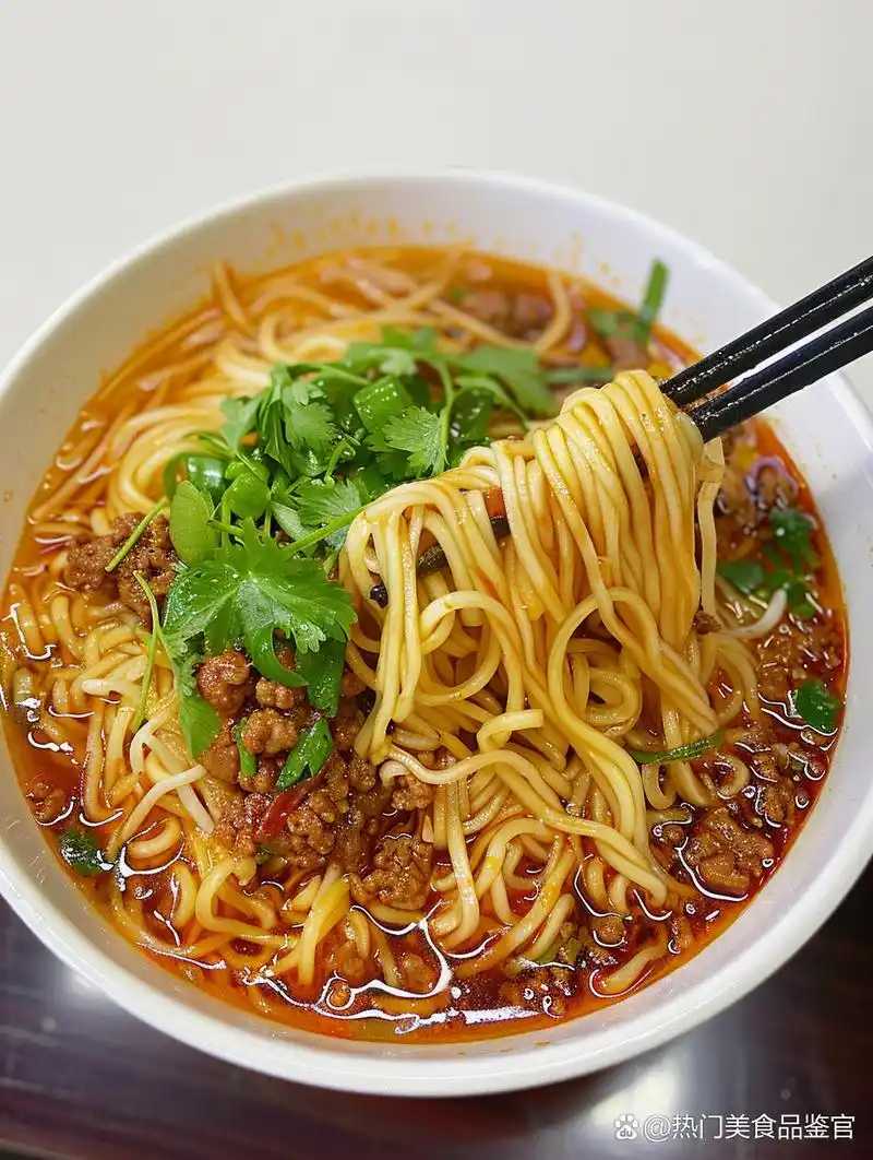 鲜新肉沫汤面