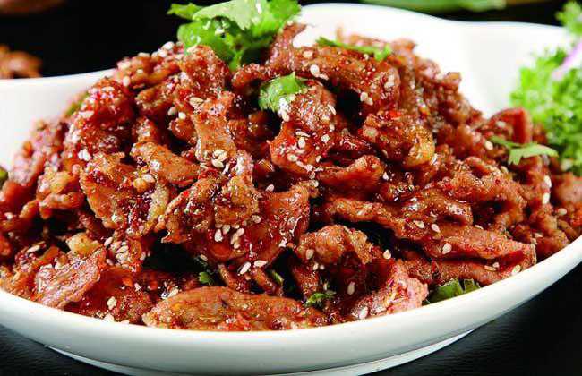 孜然肉片饭