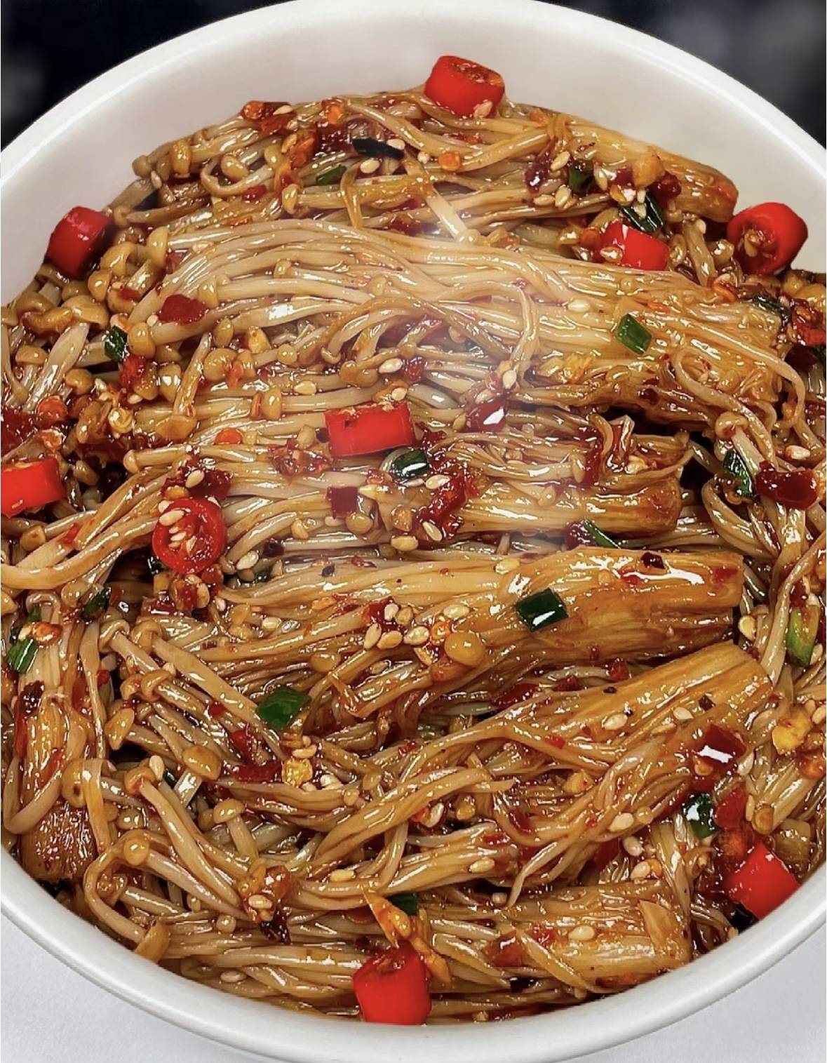 红油金针菇