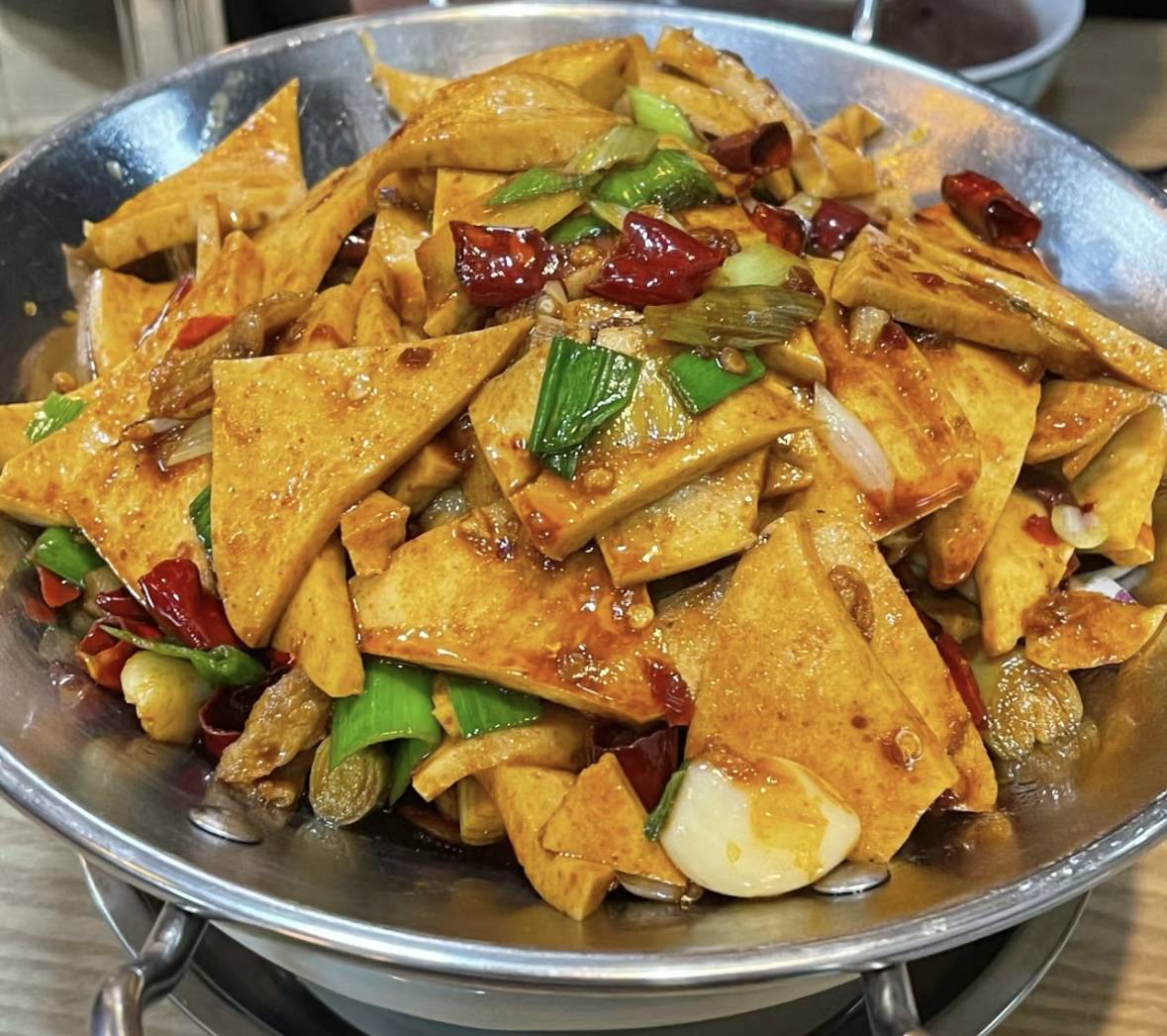 干锅千叶豆腐
