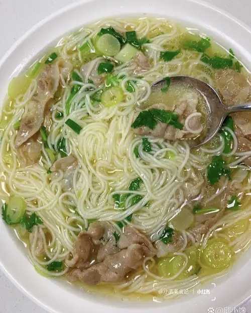 清汤羊肉面