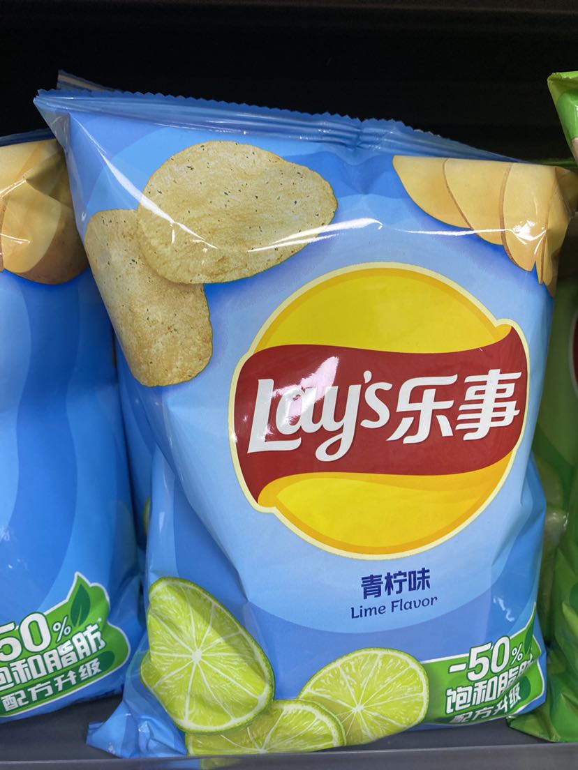 乐事青柠味薯片