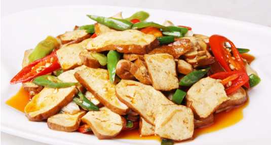 香干肉片