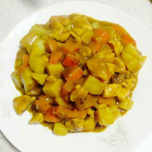 土豆咖喱鸡