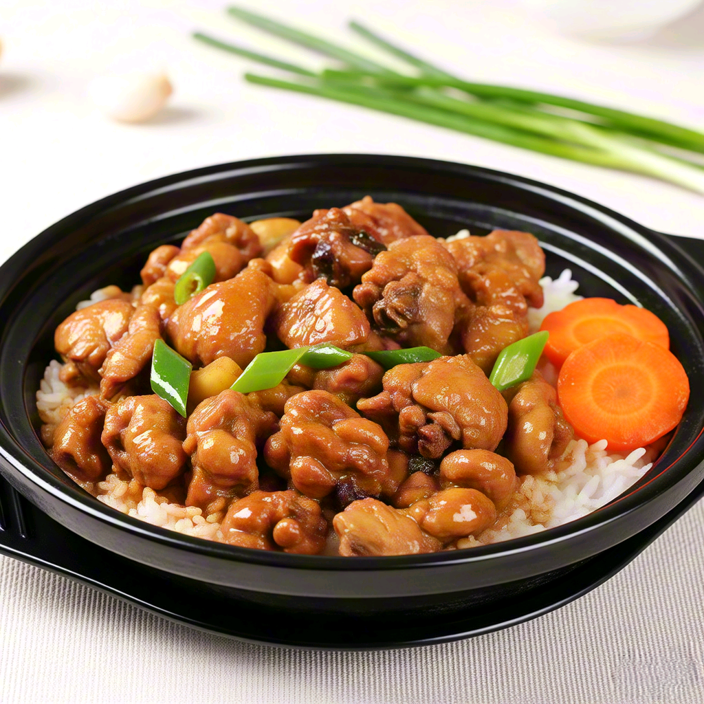 黄焖鸡米饭