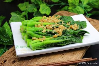 蒜蓉菜心
