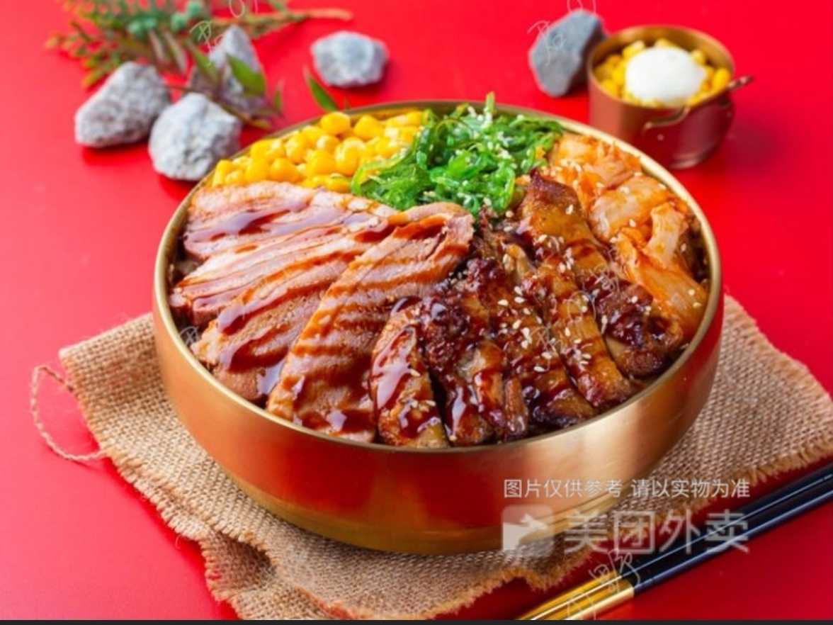 【美味佳肴】照烧鸡拼鸭胸肉丼饭