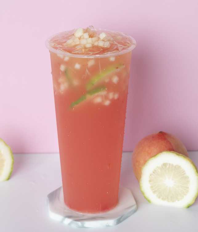 蜜桃柠檬茶