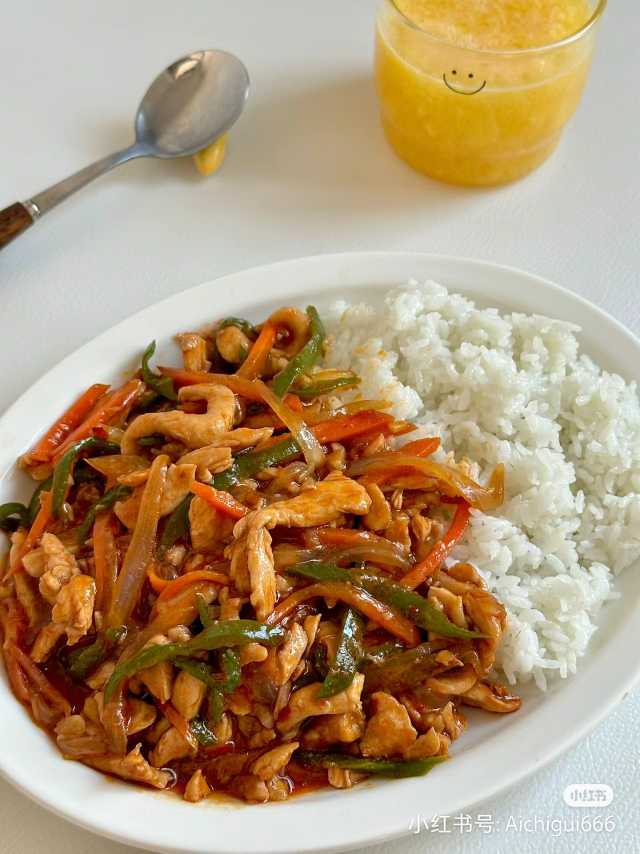 鱼香肉丝饭