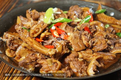 油豆腐黄焖鸭