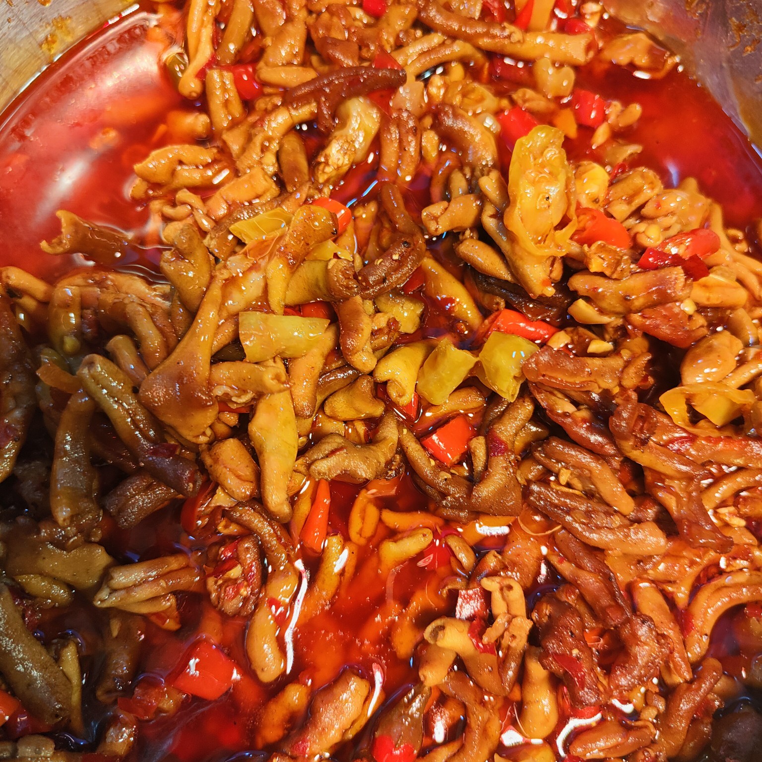 加泡椒鸡杂