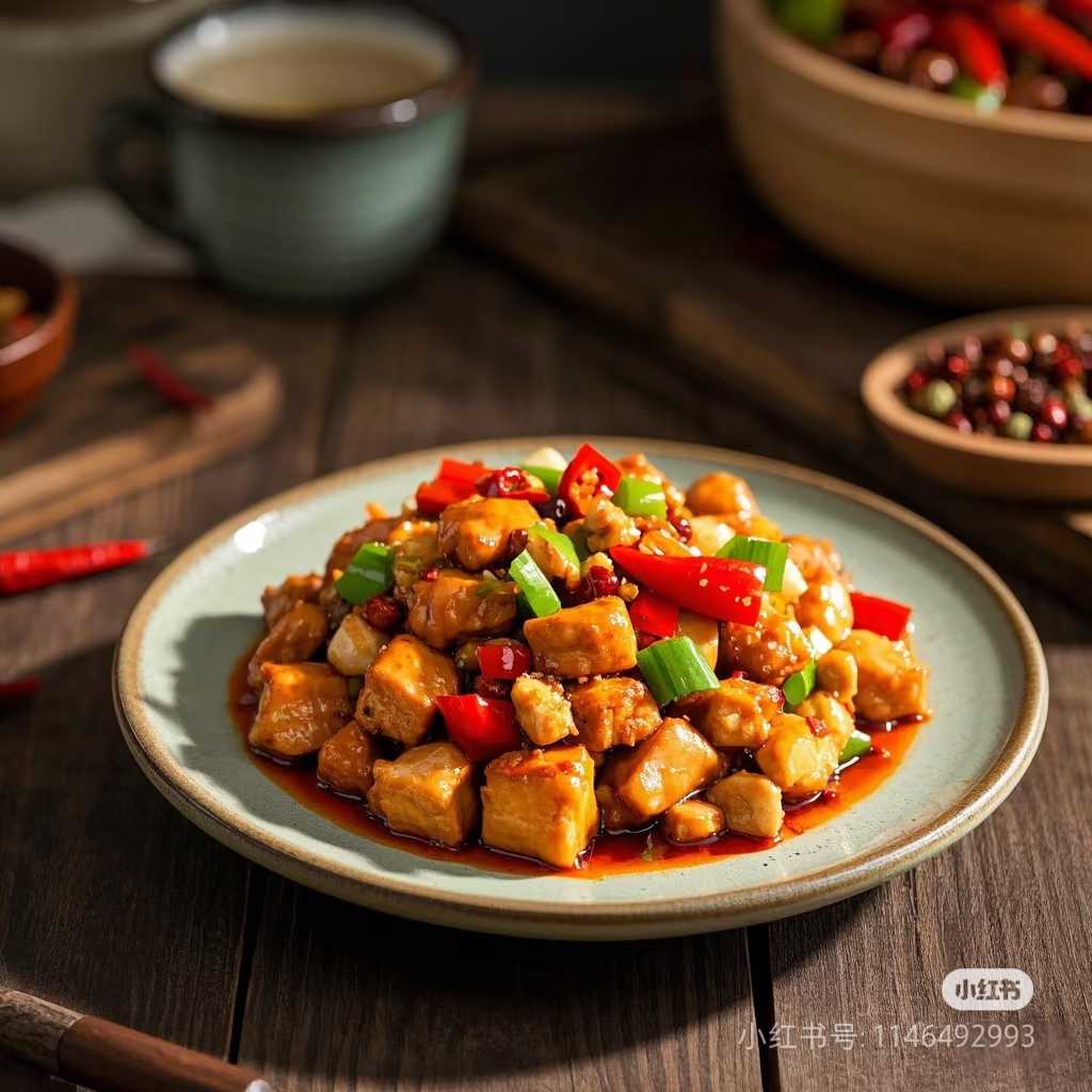 宫保鸡丁饭