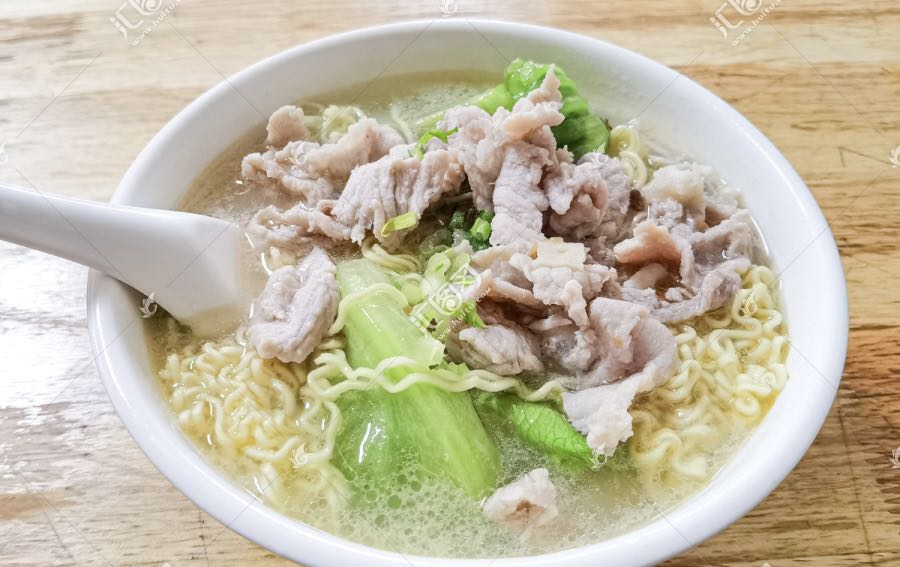 瘦肉汤面
