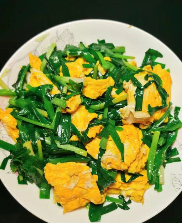 韭菜炒鸡蛋