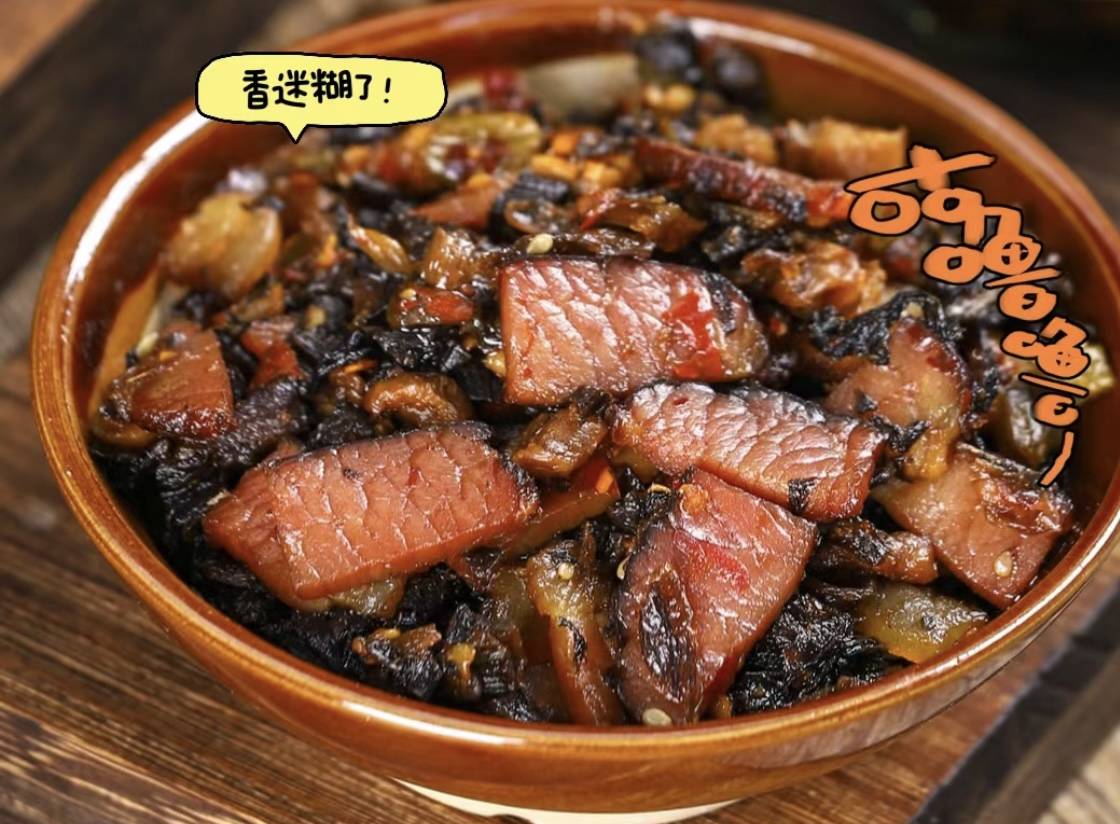 川味腊肉盖饭