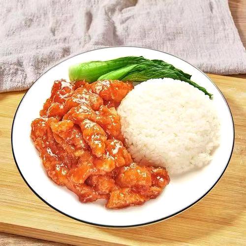 糖醋里脊盖饭