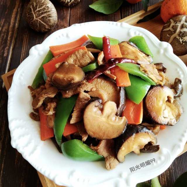 香菇炒肉