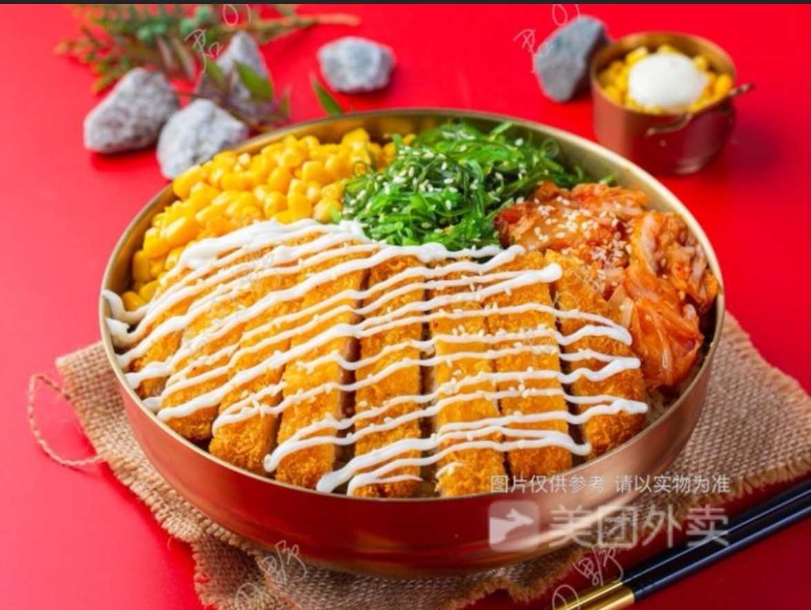 【脆脆多酱】吉列猪扒丼饭
