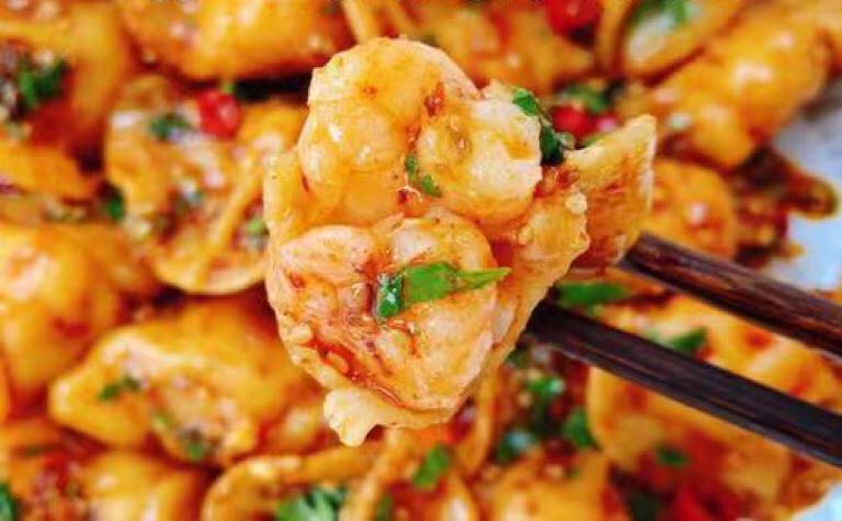 特色虾味饺