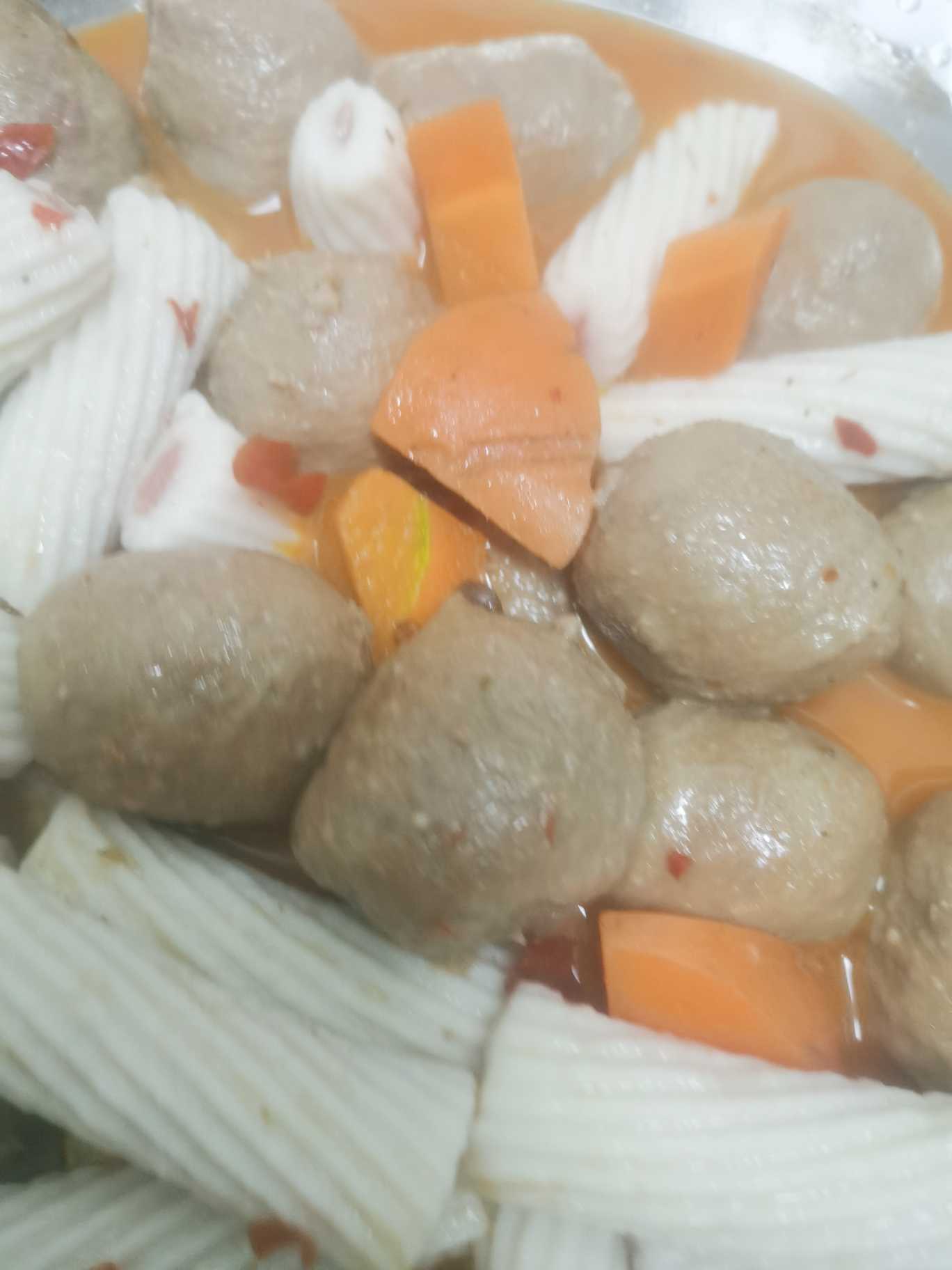 红烧牛肉丸
