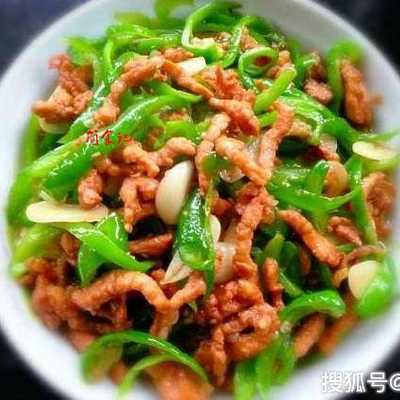 青椒炒肉