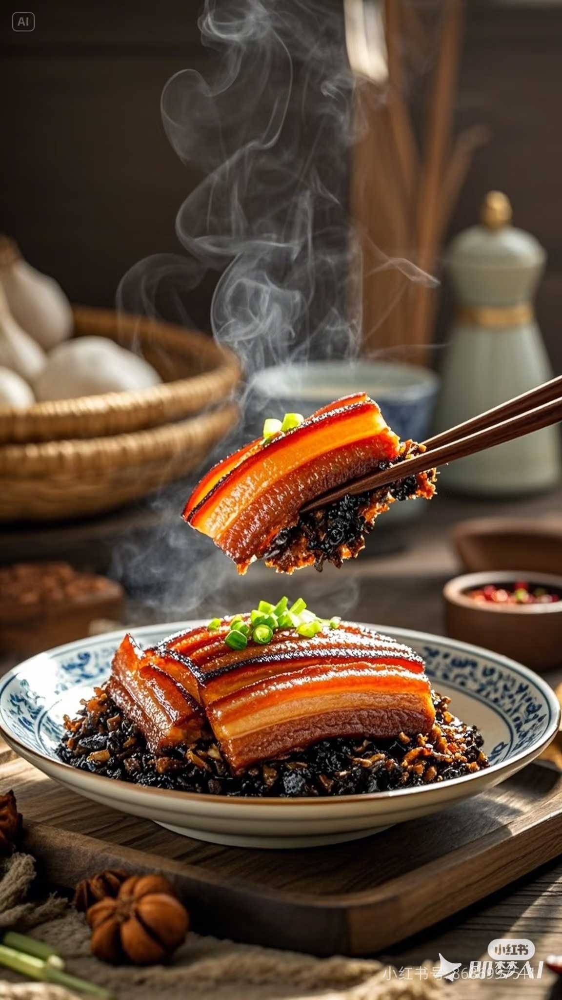 梅菜扣肉饭