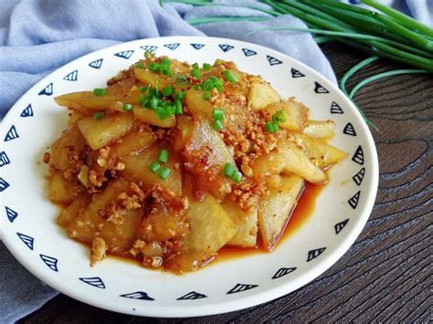 冬瓜炒肉末