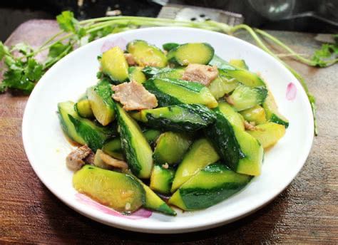 青瓜炒肉