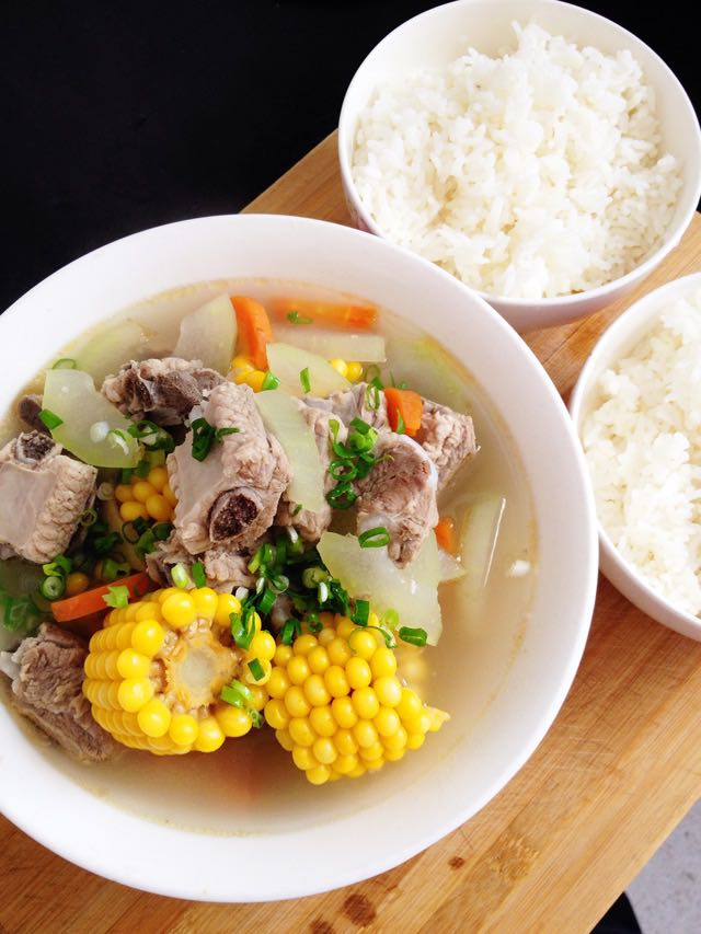 排骨汤饭