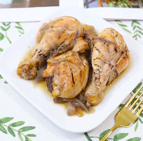 葱油鸡腿