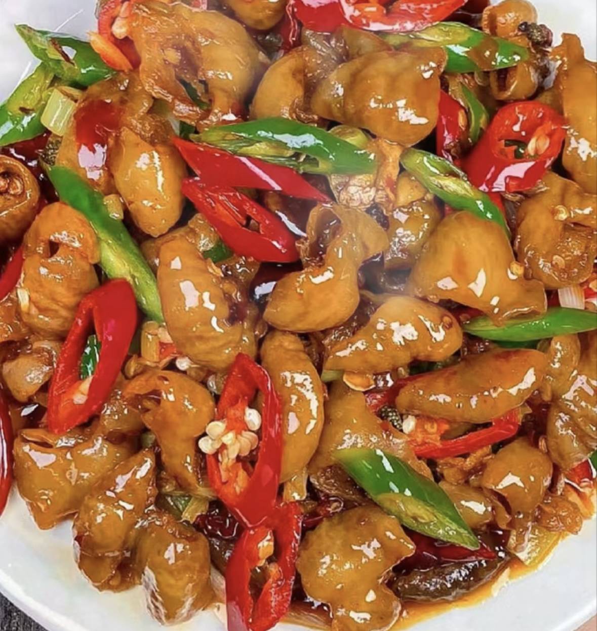 溜肥肠