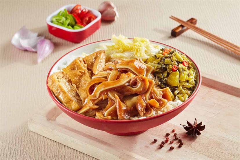 卤肉➕猪耳朵猪头肉饭