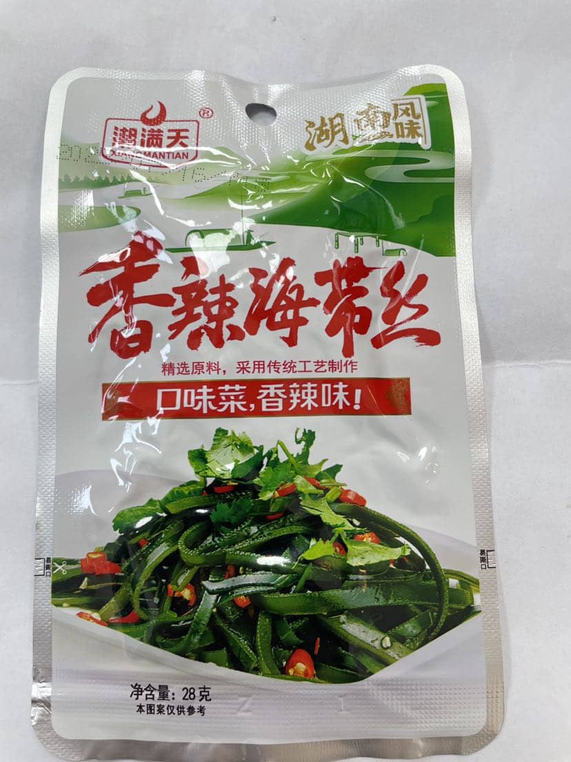 湘满天香辣海带丝香辣味