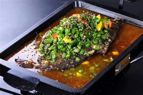 藤椒烤鱼（配米饭）