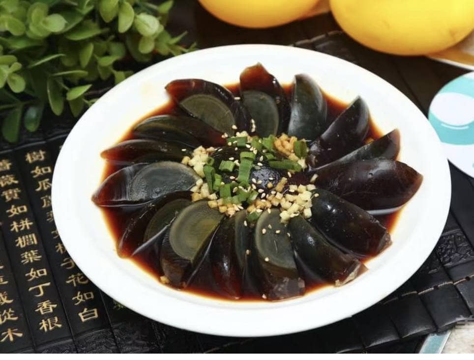 姜汁皮蛋