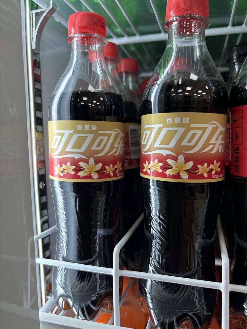 香草味可口可乐500ml