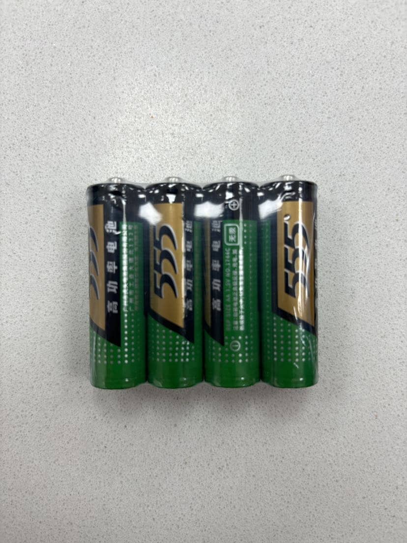 555高锌5号电池1粒