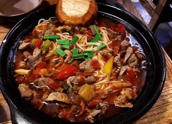 泡椒鸡杂粉/面/米皮